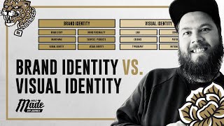 Brand Identity vs Visual Identity [upl. by Ivgnout]