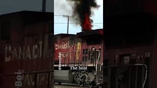 WHY do DIESEL LOCOMOTIVES SPIT FIRE [upl. by Saberhagen923]