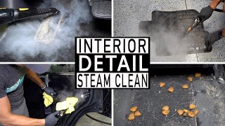 How To Steam Clean a Vehicle  The Detail Geek [upl. by Lyman]