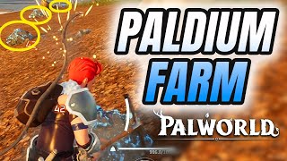 Palworld Best Paldium Fragments Farm Location [upl. by Aihsein975]