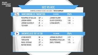 Shenfield CC 1st XI T20 v Goresbrook CC Twenty20 [upl. by Nirehs]