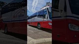 ☀️ BRIXHAM 🇬🇧 quotFALCON COACHESquot Irizar i6 travel bus buses holiday englandtravel irizar [upl. by Yerffej]