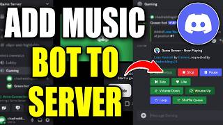 How To Add Music Bot To Discord Server  Easy Guide [upl. by Hakeem798]