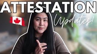 Canada ATTESTATION LETTER Updates for student visa  International Students [upl. by Oilicec]