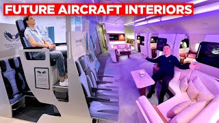 The Future Airplane Seats and Interiors  AIME 2023 [upl. by Delogu]