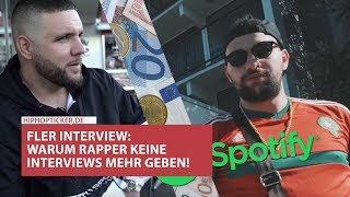 Fler im Interview Warum Rapper keine Interviews mehr geben Hintergrund [upl. by Aicilyt]