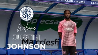 Justin Johnson on signing for The Silkmen [upl. by Rolat]