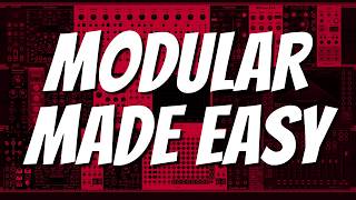 Modular Synthesis cant get any easier than this [upl. by Bernat497]