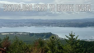 4K Japan Drive Sakurajima Ferry to Ibusuki Onsen [upl. by Stefano]