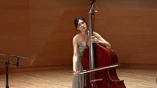 F Schubert Arpeggione Sonata  Jing Yun Wang double bass Recital [upl. by Manvel597]