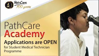 Pathcare Medical Technician Learnership now open  Application process  Requirements [upl. by Irdua351]