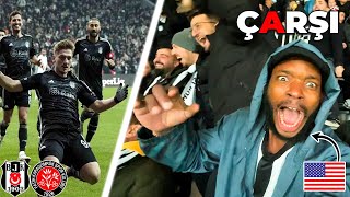 I Experienced Besiktas Atmosphere With The Çarşı Vs Fatih Karagümrük [upl. by Ettegdirb215]