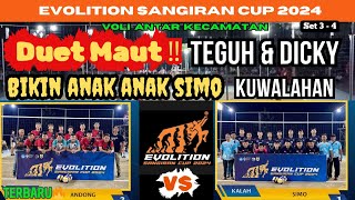 EVOLITION SANGIRAN 2024  ANDONG VS SIMO  SET 3  4  volitarkam volleyball [upl. by Adar]