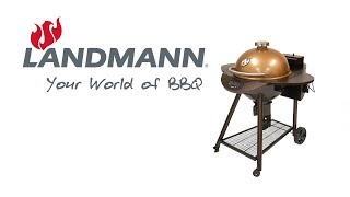 BBQ Review 2022  Landmann Dorado Charcoal BBQ [upl. by Adnertal896]