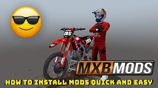 How to install mods in MX Bikes [upl. by Kellina]