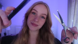 ASMR  Ich schneide dir deine imaginären Haare 🙈 Friseur Roleplay 💕 RelaxASMR [upl. by Karolyn664]