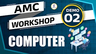 કમ્પ્યૂટર COMPUTER  DEMO  02  AMC WORKSHOP  LIVE 0430pm gyanlive amc account computer [upl. by Nerta130]