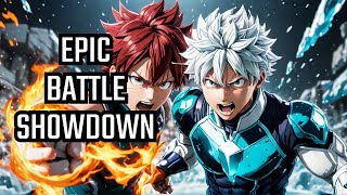 Shoto Todoroki VS Izuku Midoriya EPIC BATTLE Who Comes Out On Top [upl. by August]