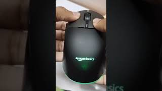 Dual Connectivity Rechargeable Gaming Mouse⚡ amazon basics Gaming Mouse 💥 gaming mouse 2024 [upl. by Esorylime]