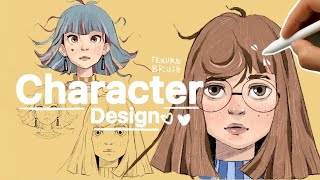 Character Drawing In Procreate its Easier Than You Think tips for digital drawing a tutorial [upl. by Nnayelhsa616]