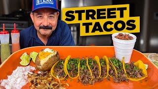 Easy Street Tacos Recipe  Taqueria Style Tacos de Bistec a la Plancha Super Delicious [upl. by Nevsa166]