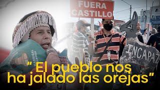 Pedro Castillo desde Arequipa “el pueblo nos ha jalado las orejas” [upl. by Arratahs949]