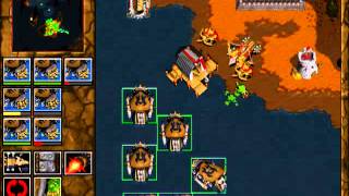 Warcraft 2 Tides of Darkness  Orc Campaign Gameplay  Mission 7 [upl. by Shalne691]