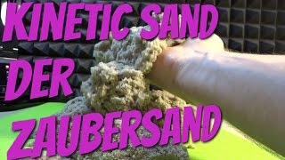 KINETIC SAND  Der kinetische Sand mit den besonderen Eigenschaften  Besser als Knete [upl. by Jasik]