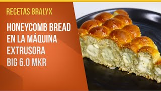 HONEYCOMB BREAD  Máquina Formadora Extrusora Big 60 MKR  BRALYX [upl. by Brinn]