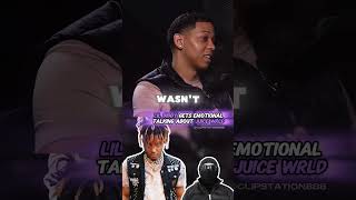 Lil Bibby gets Emotional when talking about Juice Wrld PART 1 😓🙏 juicewrld LLJW shorts [upl. by Nahshu507]