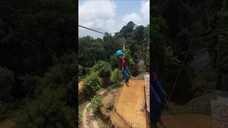 Zip Line  900 kandi Wayanad  Vadhanas Diary ytshorts ytshortsindia [upl. by Veejar417]