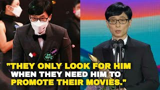 Netizens critize that some celebrities were disrespectful to Yoo Jae Suk  57th Baeksang Arts Awards [upl. by Annaej598]