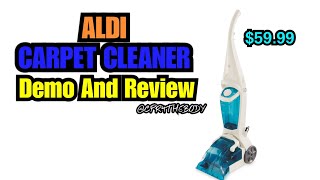 Aldi Carpet Cleaner Review And Demo [upl. by Audris183]