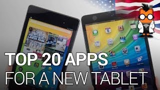 20 Best Apps for A New Tablet [upl. by Godber759]