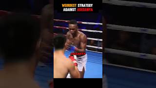 When a Fighter Tried the WEIRDEST Strategy Against Adesanya [upl. by Afrika172]