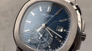 Patek Philippe Nautilus 40th Anniversary Chronograph 59761G001 Patek Philippe Watch Review [upl. by Ahsinra]