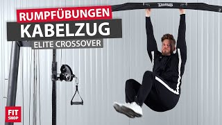 RumpfÜbungen am Crossover Kabelzug  Taurus Elite  Bauchtraining für ein stahlhartes SixPack [upl. by Salzhauer]