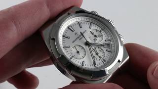 PreOwned Vacheron Constantin Overseas Chronograph 5500V110AB075 Luxury Watch Review [upl. by Tolley537]