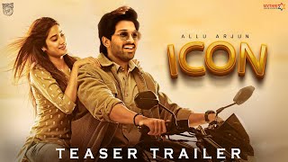 Allu Arjun New Movie 2023  Allu Arjun ICON Movie Official Trailer 2023  Allu Arjun  Pooja Hegde [upl. by Refinej]