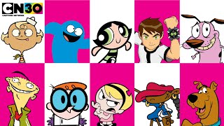 30 Years of Iconic Cartoons  Cartoon Network [upl. by Rede371]