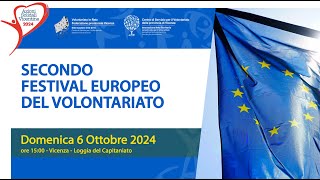 Secondo Festival Europeo del Volontariato [upl. by Aihtak433]