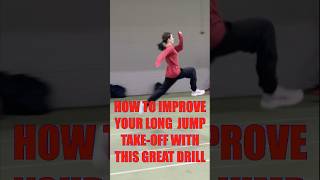 THIS DRILL WILL IMPROVE YOUR LONG JUMP  60SEC COACH longjump [upl. by Yelekreb]