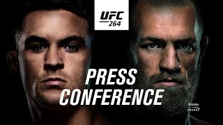 UFC 264 Prefight Press Conference  Poirier vs McGregor 3 [upl. by Claudell806]