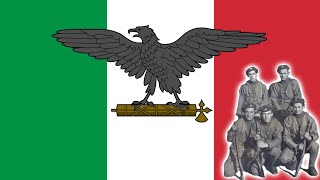 Partigiano che scendi dai monti  Italian AntiPartisans Song [upl. by Elleniad]