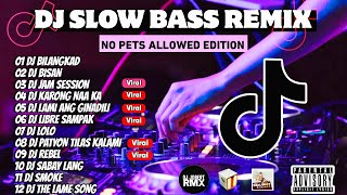 DJ Slowed Full Bass Remix Reverb Nonstop 2024🎧  No Pets Allowed Edition  Tiktok Full Bass Remix 🔊 [upl. by Anrat5]