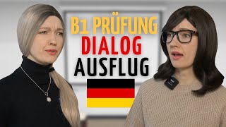 Prüfung B1 DTZ gemeinsam etwas planen  Ausflug planen  Telc 🇩🇪 [upl. by Ahsein]