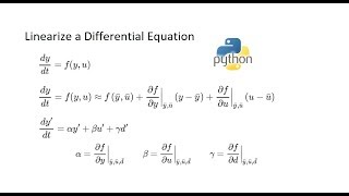 Linearize a Differential Equation [upl. by Drarrej544]