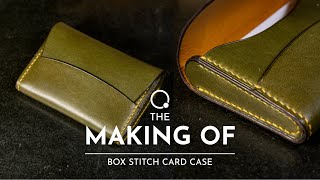 駒合縫卡片套  Box Stitch Card Case [upl. by Kareem362]