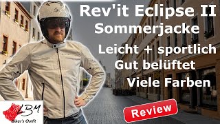 Revit Eclipse II im Test  Luftige Sommerjacke lässig und sportlich [upl. by Mailli]