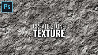 How To Make Stone Texture in Photoshop  Rock Texture  Photoshop Tutorial Easy [upl. by Aicelef]